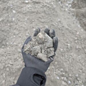 Crush and run gravel used for driveway base and compaction in Alpharetta and Cumming, GA