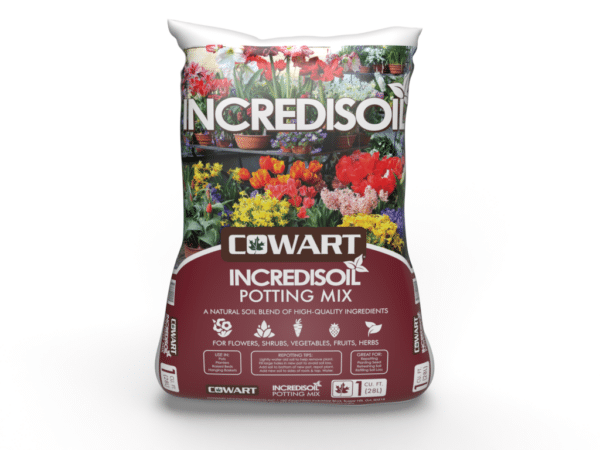 Bagged IncrediSoil potting mix for indoor and outdoor plants in Alpharetta and Cumming, GA