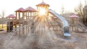 kid-safe™ playground mulch_ engineered for protection
